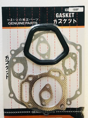 HONDA GX390 ERSATZ KOMPLETTER MOTOR DICHTSATZ KOMPLETT MIT KIPPDECKEL 188F