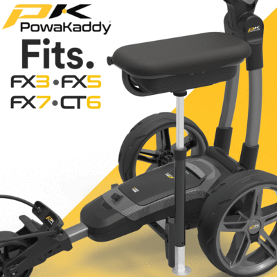 POWAKADDY DELUXE STORAGE SEAT FITS POWAKADDY FX3, FX5, FX7 CT6