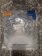 Cable Matters 2-Pack Computer to PDU Power Extension Cord - 10ft, IEC C14 to IEC