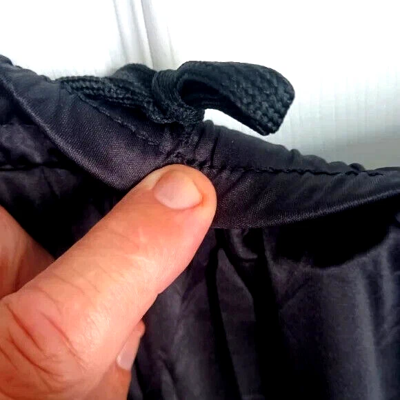 Pantalones cortos deportivos de secado rápido para hombre talla 3X grandes negros Foto 4 de 4