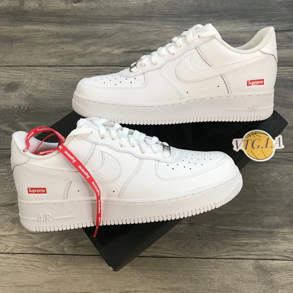 Nike Air Force 1 Low Supreme White Men's - CU9225-100 - US