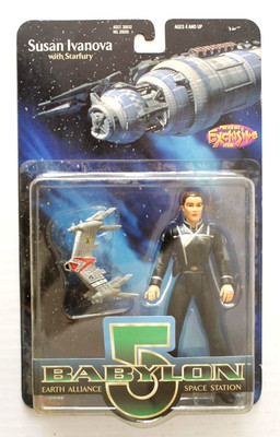 BABYLON 5   SUSAN IVANOVA  WITH STARFURY   PREVIEWS EXCLUSIVE WB 1997