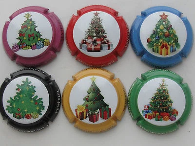 Capsule de Champagne New. Dominique LEMAIRE, les sapins NOEL 2014