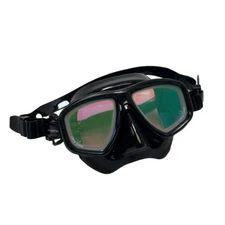 Palantic M36 UV Coated RX Farsighted Lenses Black Dive/Snorkeling Mask