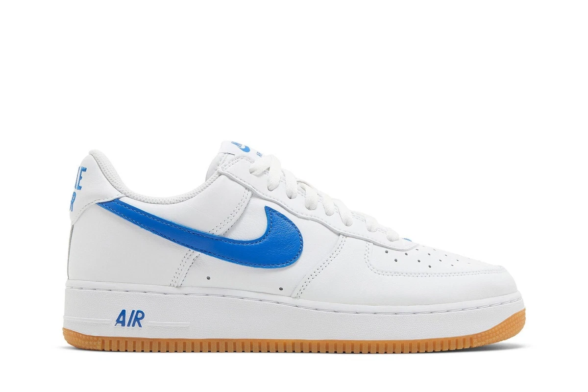 エアフォース1 Low Color of the Month Blue 青 Nike Air Force 1 Low Color of the Month - White Royal Blue for