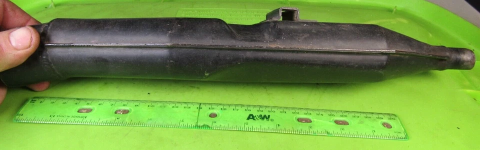 Montesa Cota 247 电机排气中心消声器 p/n 2160.042.4 T 21M 1972-1974 — 第 3/4 张图片