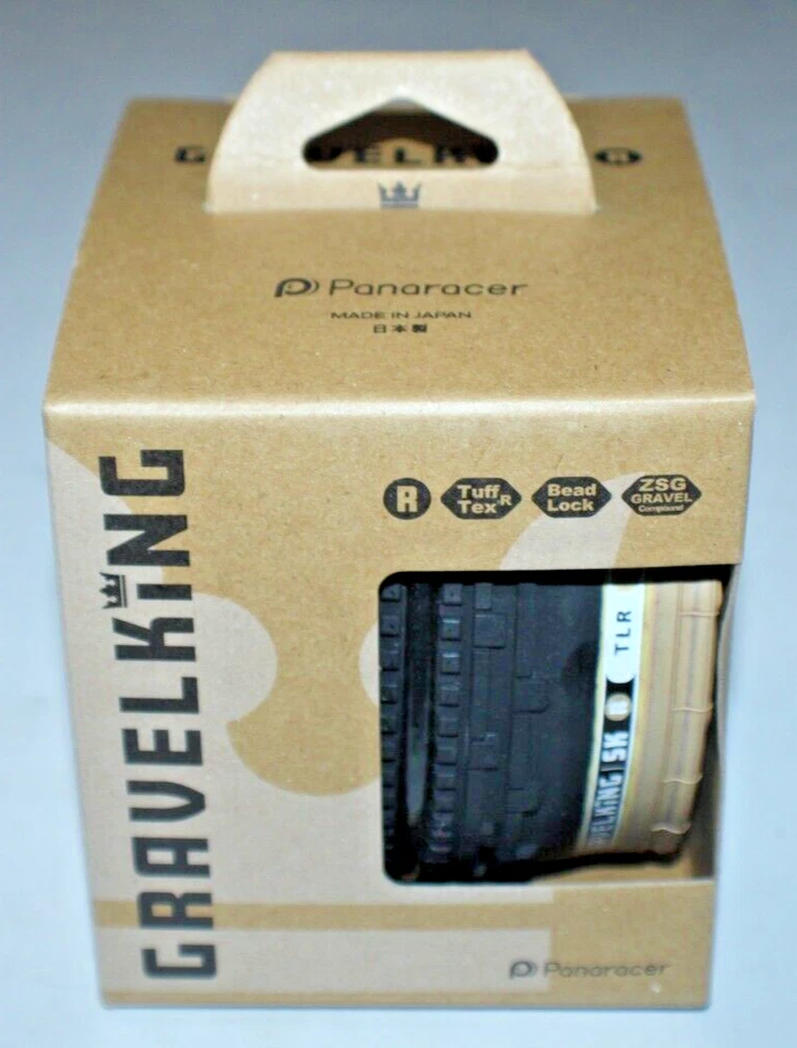 2024 Panaracer GravelKing SK R Tire 700x35c Tan Semi-Knobby TLR Free Shipping :) - Image 2 of 4