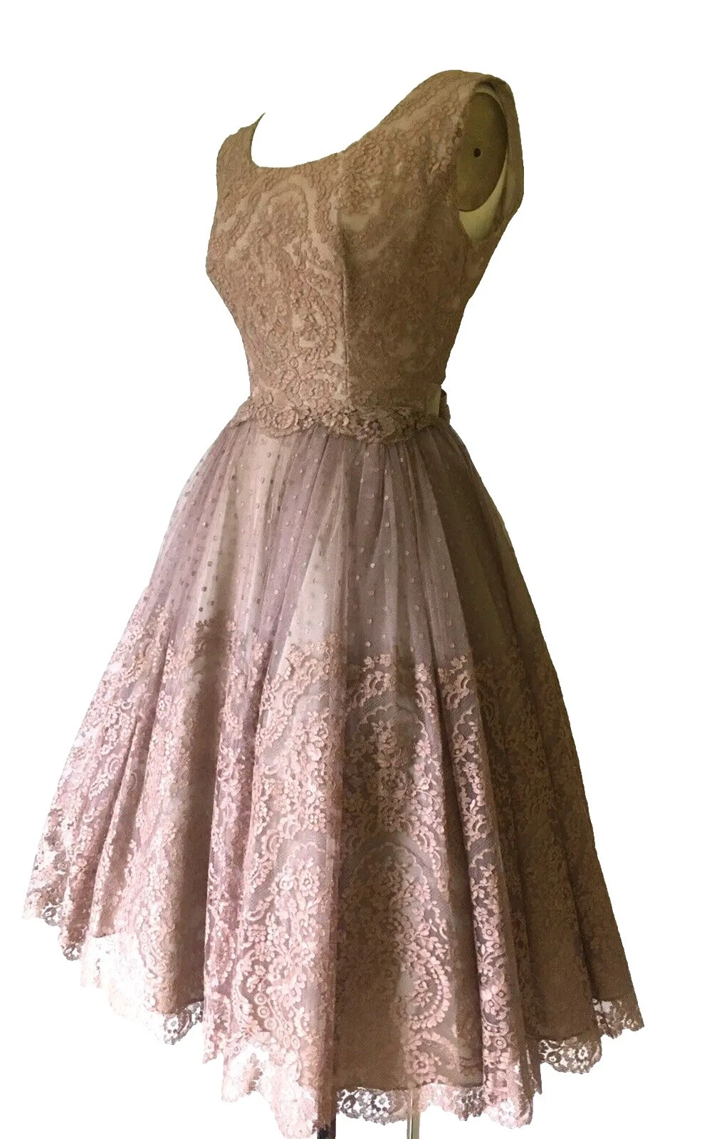 Lace Women's Prom 1950s Vintage Dresses