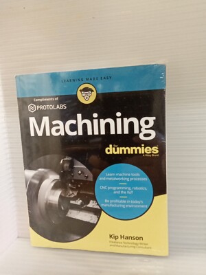 Machining For Dummies by Kip Hanson Paperback English NEW SEALED FREE SHIPPING
