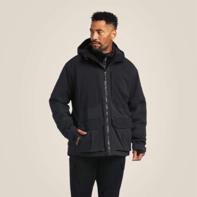 Ariat Men's Rebar Polartec Elite Waterproof Insulated Jacket Black XL $249.95