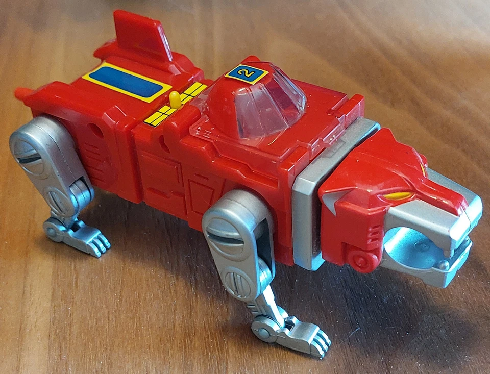 Juego Voltron Tercera Dimensión 5 León - Faltan 2 Pilotos + Misil Foto 3 de 4