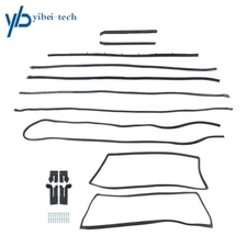 Weatherstrip Seal Kit Windshield Roof For Ford MUSTANG Deluxe 1965 1966