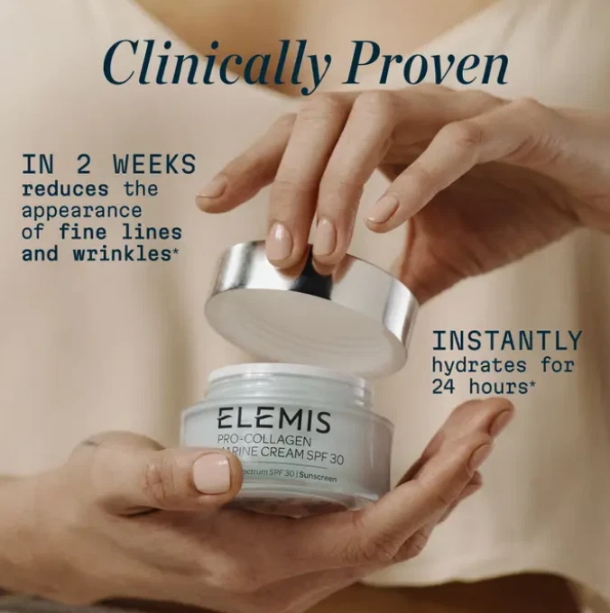 Elemis Pro-Collagen Marine Cream SPF30 Anti-wrinkle Day Cream - 50 ml - Image 2 of 4