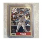 Aaron Judge Topps 2017 Rookie Card 1987 Topps 30th Anniversary
