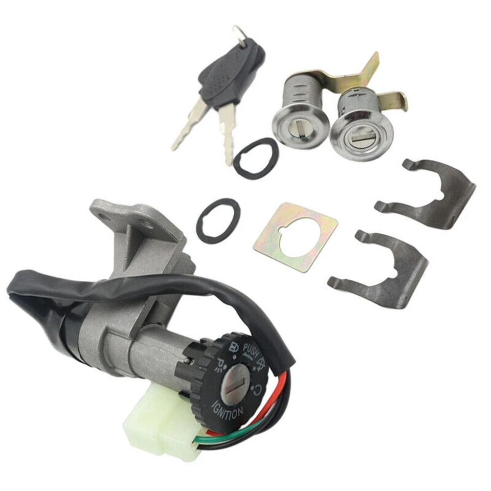 Ignition Key Switch Lock Set for GY6 4STROKE 50-150cc Universal Motorcycle Motor - Image 4 of 4