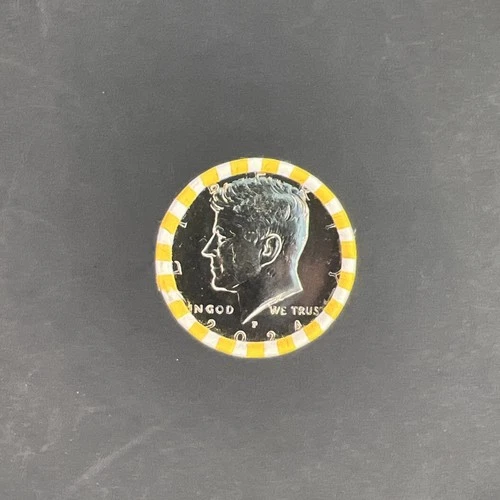 2024-P Kennedy Half Dollar Uncirculated BU Loomis Roll - R5