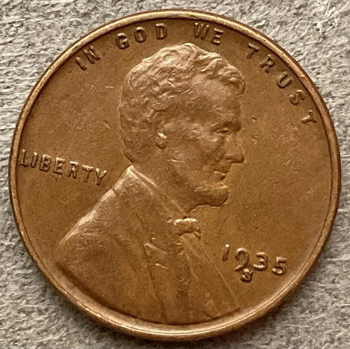 1935-S   Lincoln Wheat Cent - [VF/XF] Very/Extremely Fine - Higher Grade ~ B648