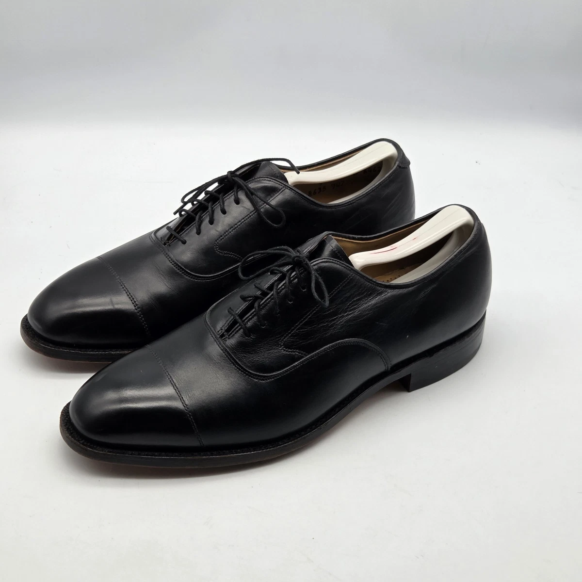 Johnston Murphy Signature Shoes Black Leather Mens Dress Italian Oxfords 9.5 M Amazon.com | Johnston & Murphy Men main image 2