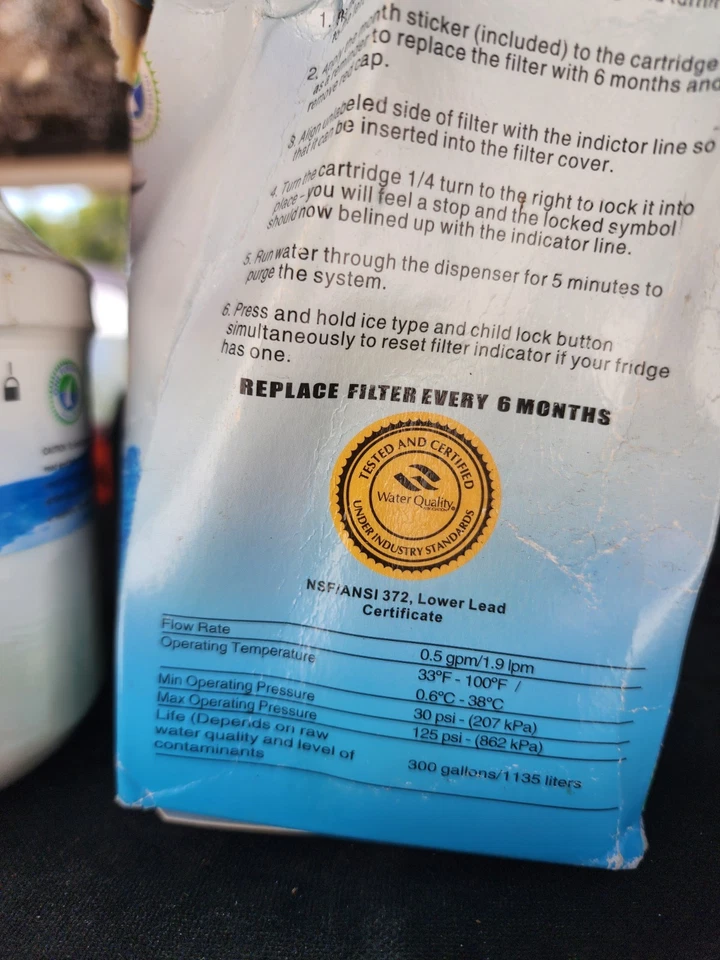 3 New W/O And Or Damaged Box RFC1100A Refrigerator Filters - Image 2 of 3