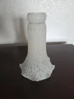 Meyda Tiffany Style Vintage Art Glass Lily Shaped Lamp Shade USA
