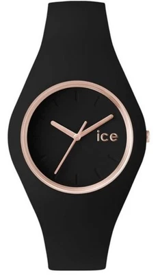 Ice-Watch ICE 000980 Glam Black rosègold Medium Damenuhr neu Uhr schwarz M17 - Bild 1 von 4
