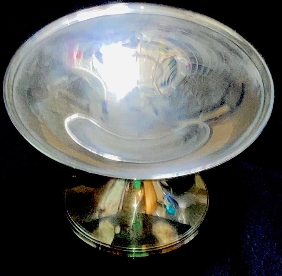 Vtg STIEFF Solid Sterling Silver Compote 155 grams No Weighting No Monogram EXC - Image 2 of 4