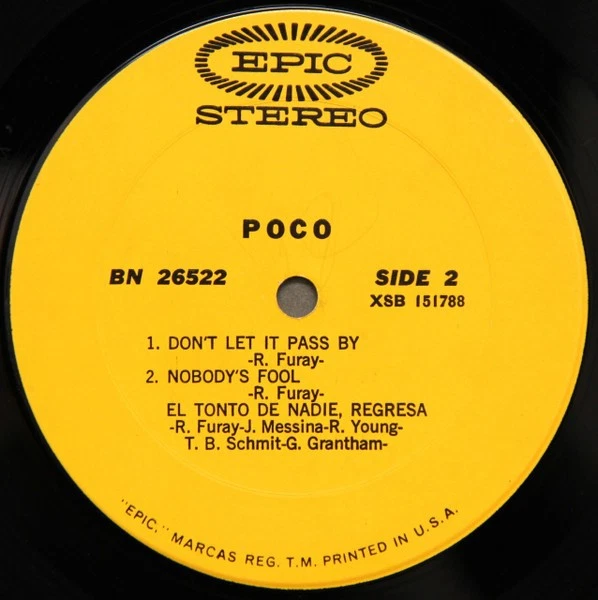 Poco - Poco - LP - Image 4 of 4