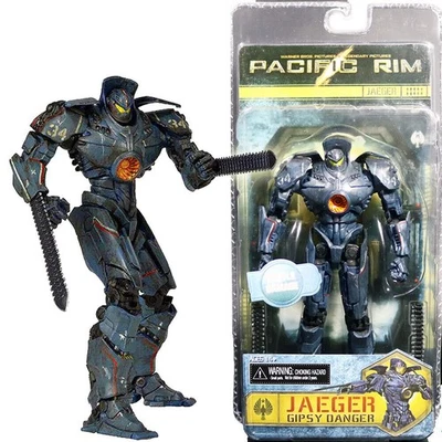 NECA Pacific Rim Gipsy Danger Battle Damage Jaeger 7" Action Figure Robot New