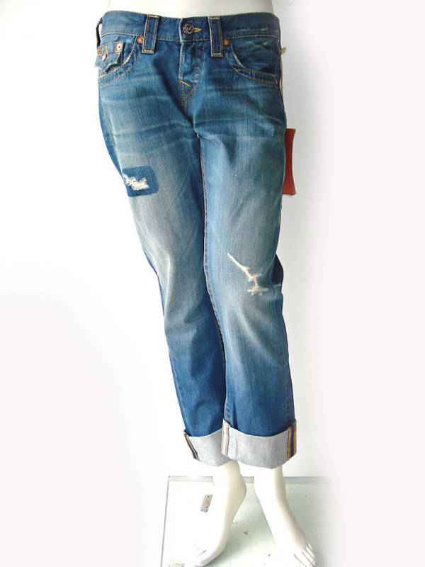 パンツ True Religion NWT TRUE RELIGION Mens Ricky Relaxed Straight Leg Jeans Size
