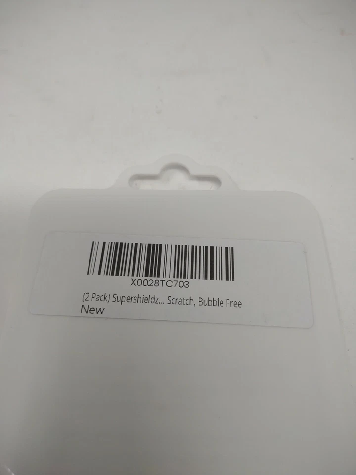 [Paquete de 2] Protector de pantalla de vidrio templado Supershieldz para Motorola Moto G7 Power Foto 3 de 4