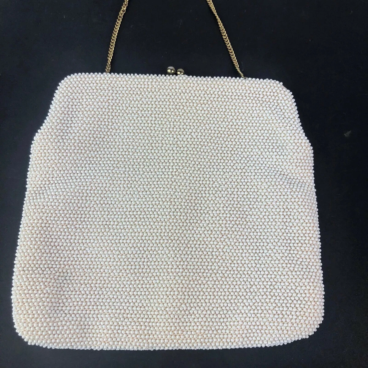 Ivory beaded bag sale