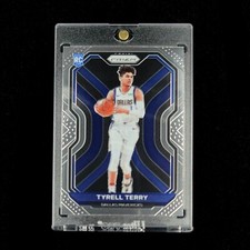 Tyrell Terry RC - 2020-21 NBA Panini Prizm Basketball Rookie Card Mavericks #259