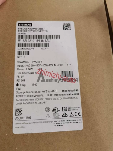 1PC SIEMENS power module 6SL3210-1PE16-1AL1 6SL3 210-1PE16-1AL1
