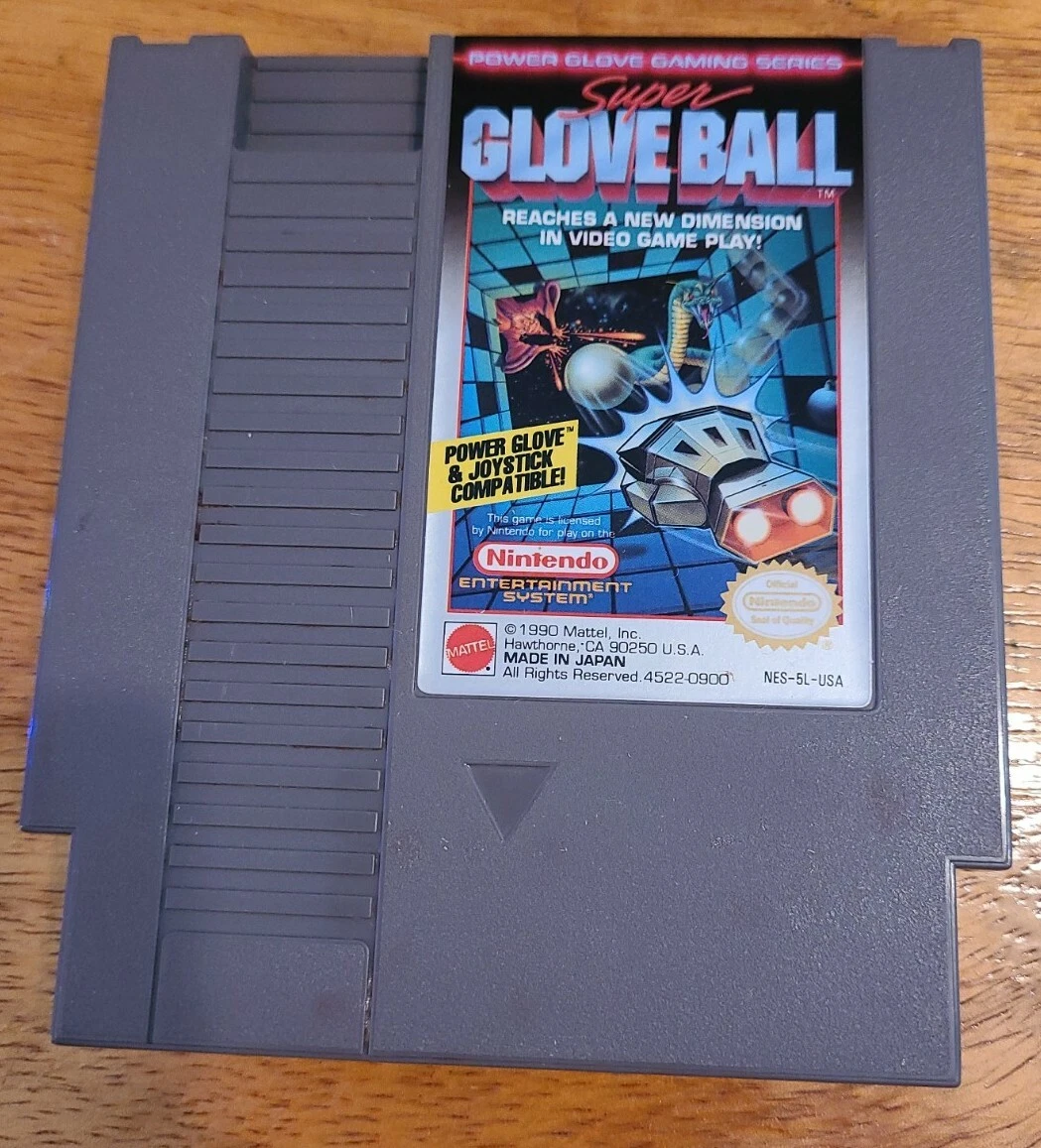 Super Glove Ball Nintendo Video Game NES 1990 Cart Only Cleaned