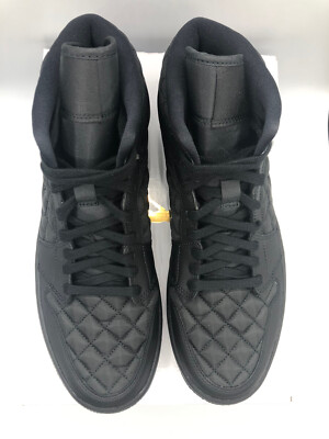 Size 9 - Air Jordan 1 SE Mid Black Quilted W for sale online | eBay