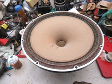 1   Tannoy 15" Silver With Xover For   Western Electric Sound System.