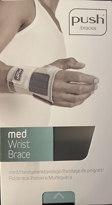 push braces - med Wrist Brace - Handgelenksbandage RECHTS Gr. 4