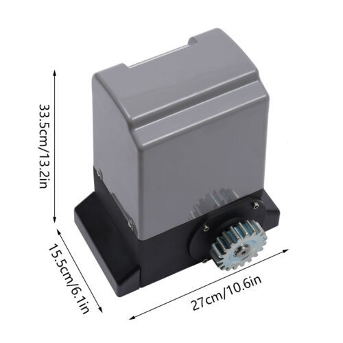 1200KG Sliding Gate Opener Electric Fence AC Automatic Motor Remote Control Kit - Picture 3 of 16