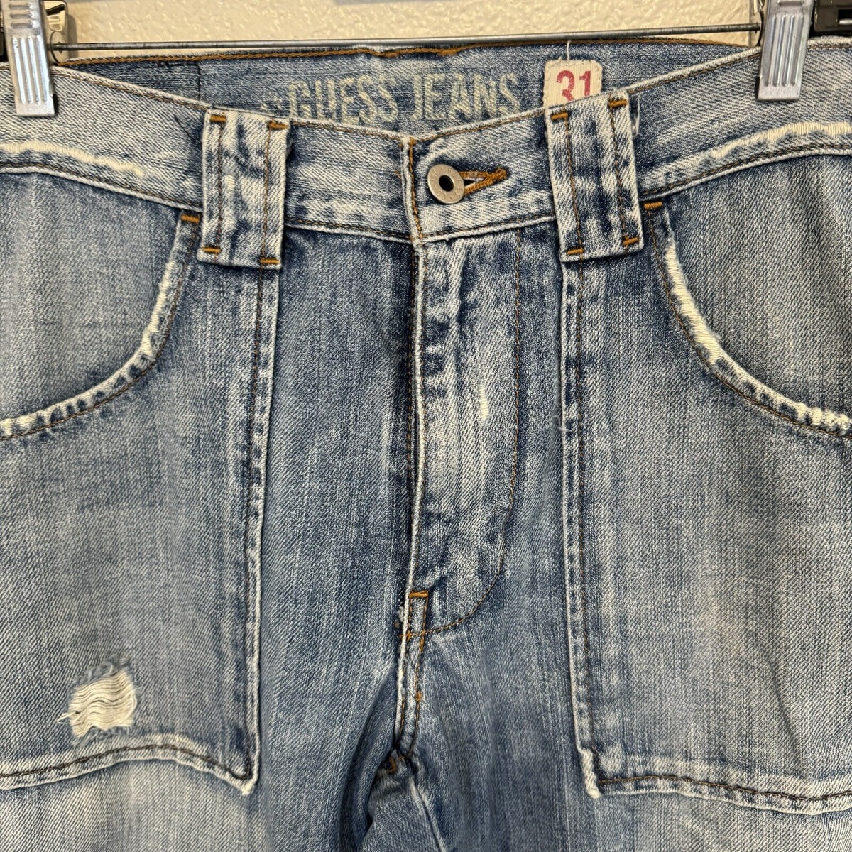 Vintage Guess Jeans 31x30 Lot 01 2101517 Rare Square Pockets Vintage Guess Jeans 31x30 Lot 01 2101517 Rare Square Pockets