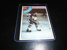 1978-79 OPC /  225 DAVE SCHULTZ PITTSBURGH PENGUINS