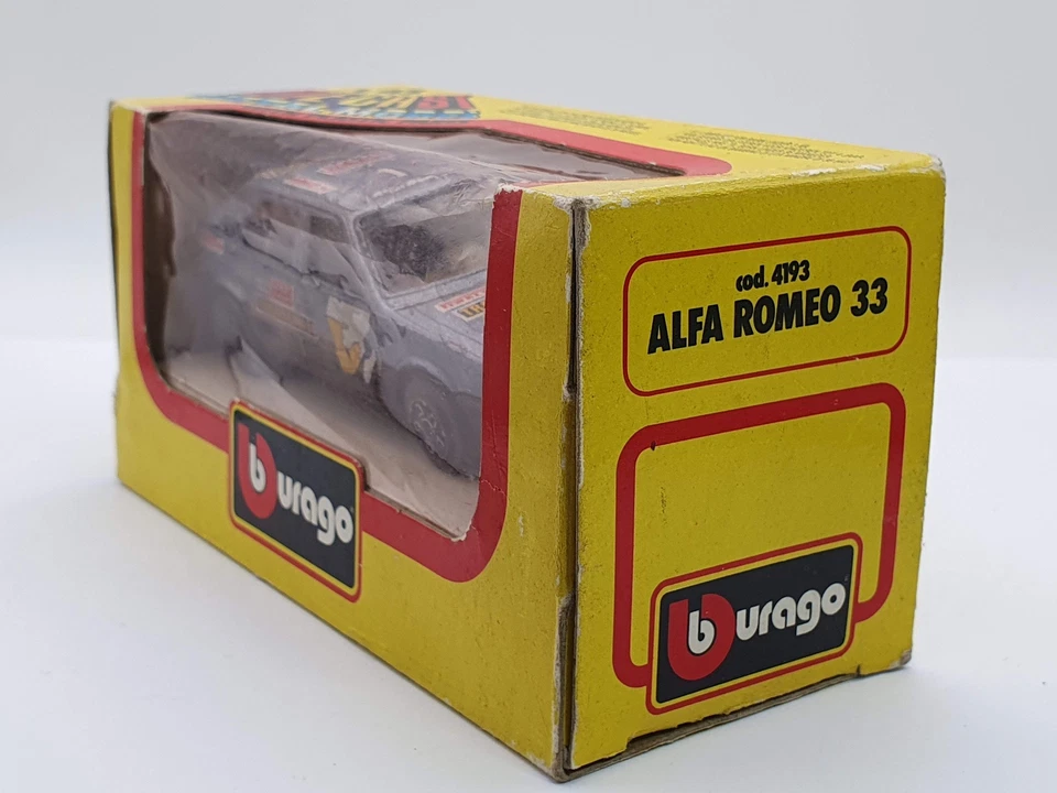 Alfa Romeo 33 Transafricana 1984 N4193 Burago 1/43 Con Scatola - Immagine 2 di 3