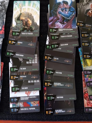 2022 HRO Chapter 2 Black Adam - Card lot (144) - Physical only Scanable 25 Foils - Picture 9 of 9