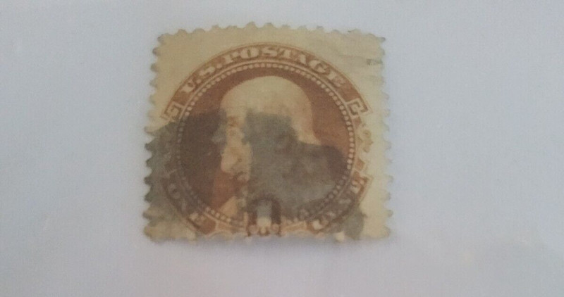 Rare 1869-1880 Us Stamp, used, Catalog Plus