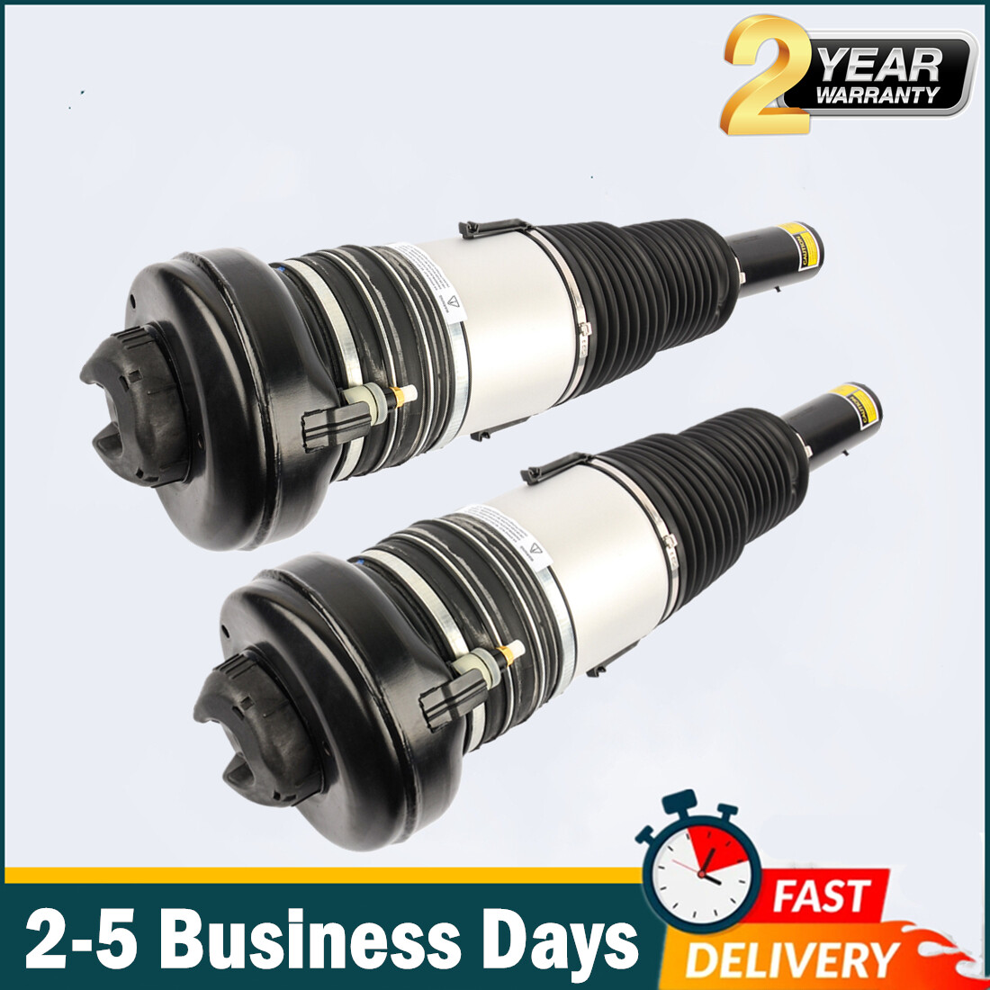 2x Front Air Suspension Shock Struts 4M0616039 Fit Audi Q7 SQ7 Q8 4MB 4MG 2016-