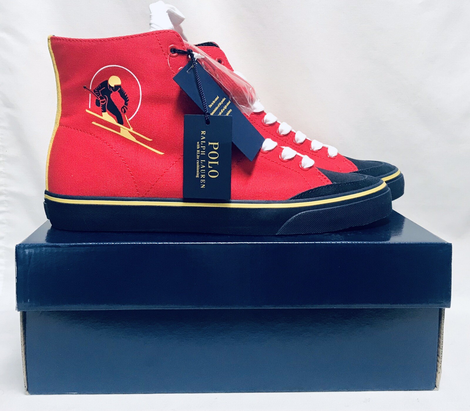 polo ralph lauren men's solomon downhill skier sneakers