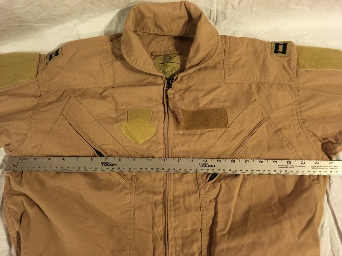 個人装備 CWU-27/P 42S Black Nomex Flight Suit CWU/27P (GSA Compliant)