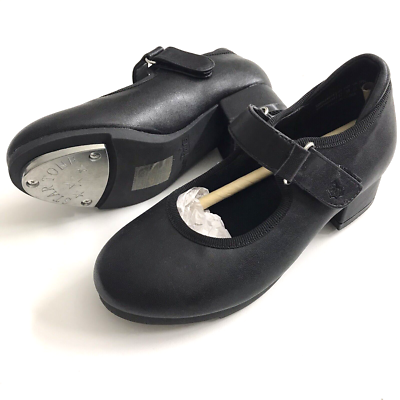 Dream Pairs Little Girl Tap Dance Shoes Mary Jane Easy Strap Black