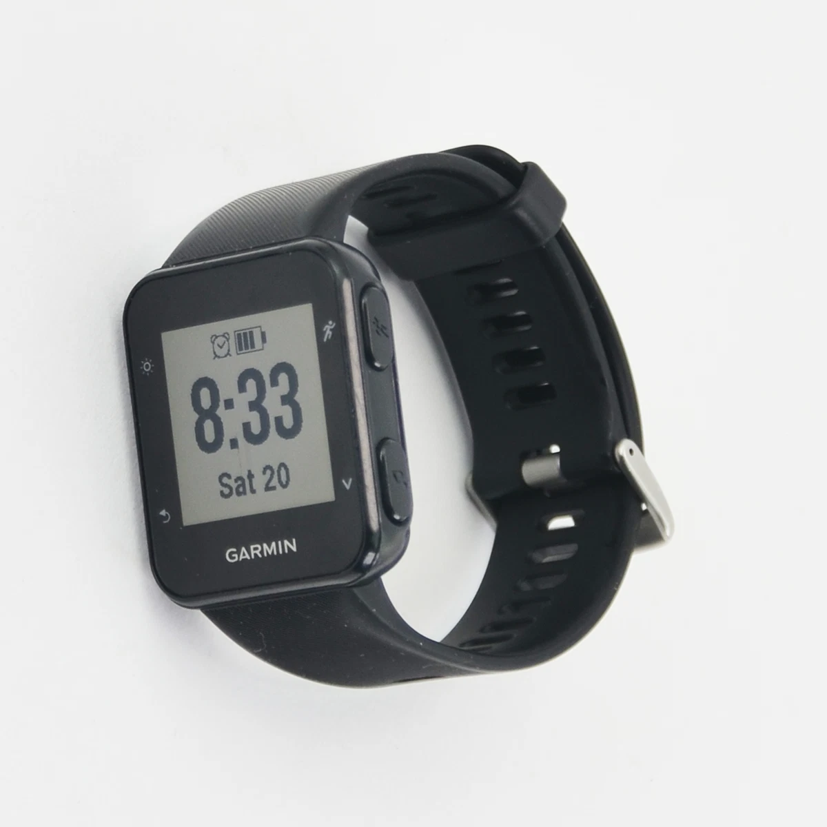 Garmin forerunner 35 on wrist top