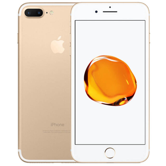 iPhone 7 Plus Gold 128 GB au SIMロック解除済