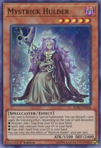 Mystrick Hulder - SOFU-EN026 - Super Rare - 1st Edition x3 - Near Mint